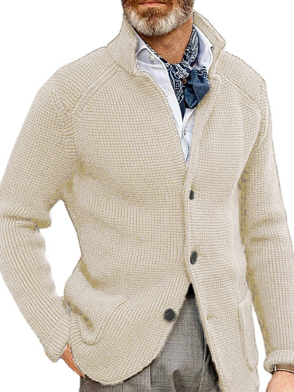 Slim-fit knit cardigan