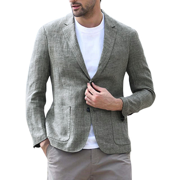 Linen casual suit