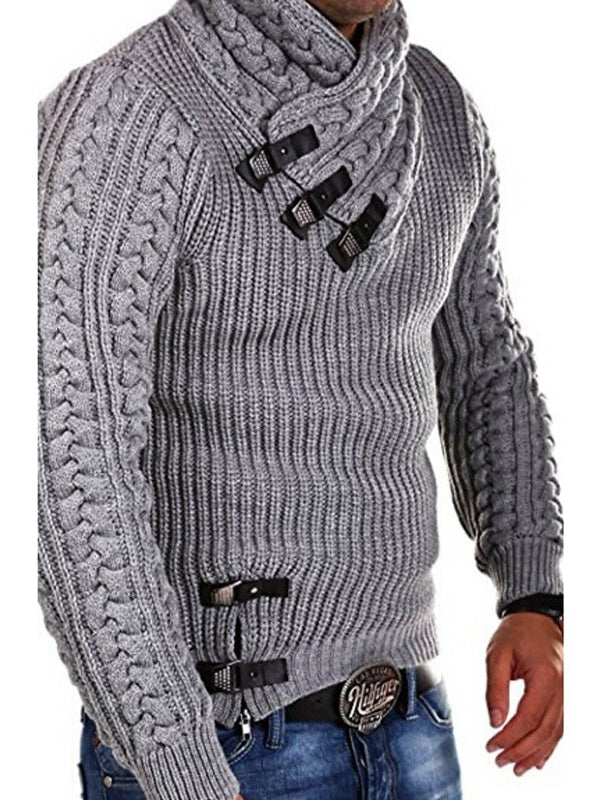 Long sleeve knitted sweater