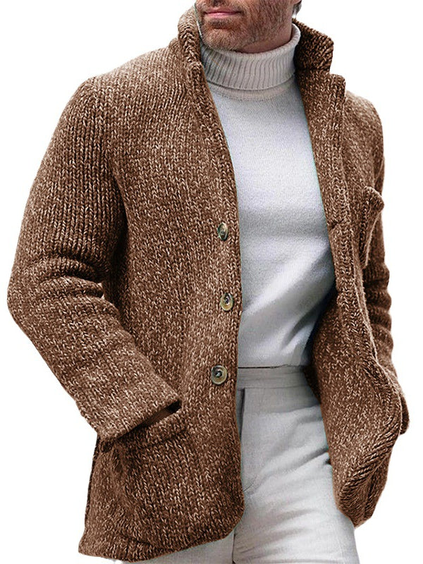 Single breasted pocket cardigan