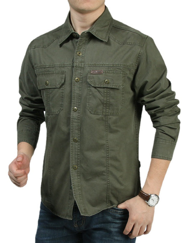 Leisure long sleeves shirts