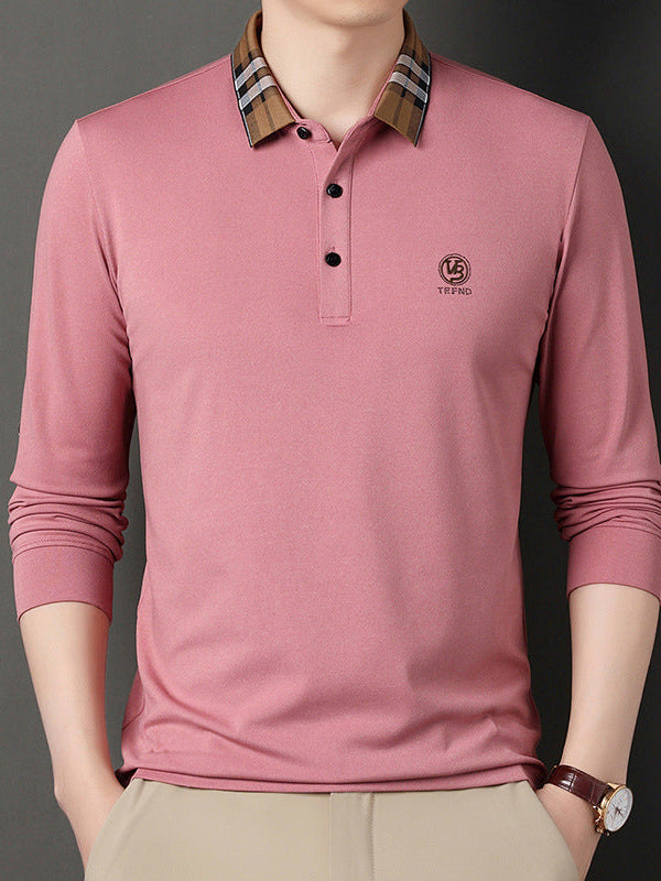 Lapel casual t-shirt